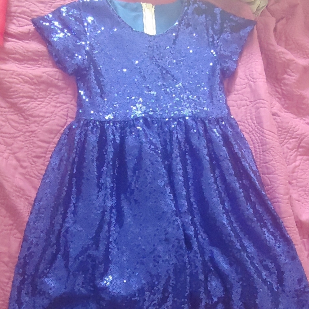 Girls sequin dress
